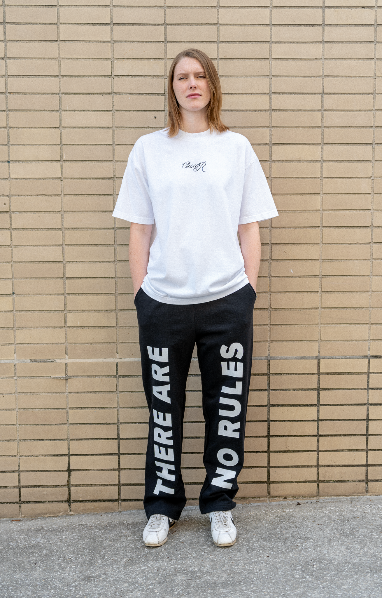 "The Enemy" White Tee