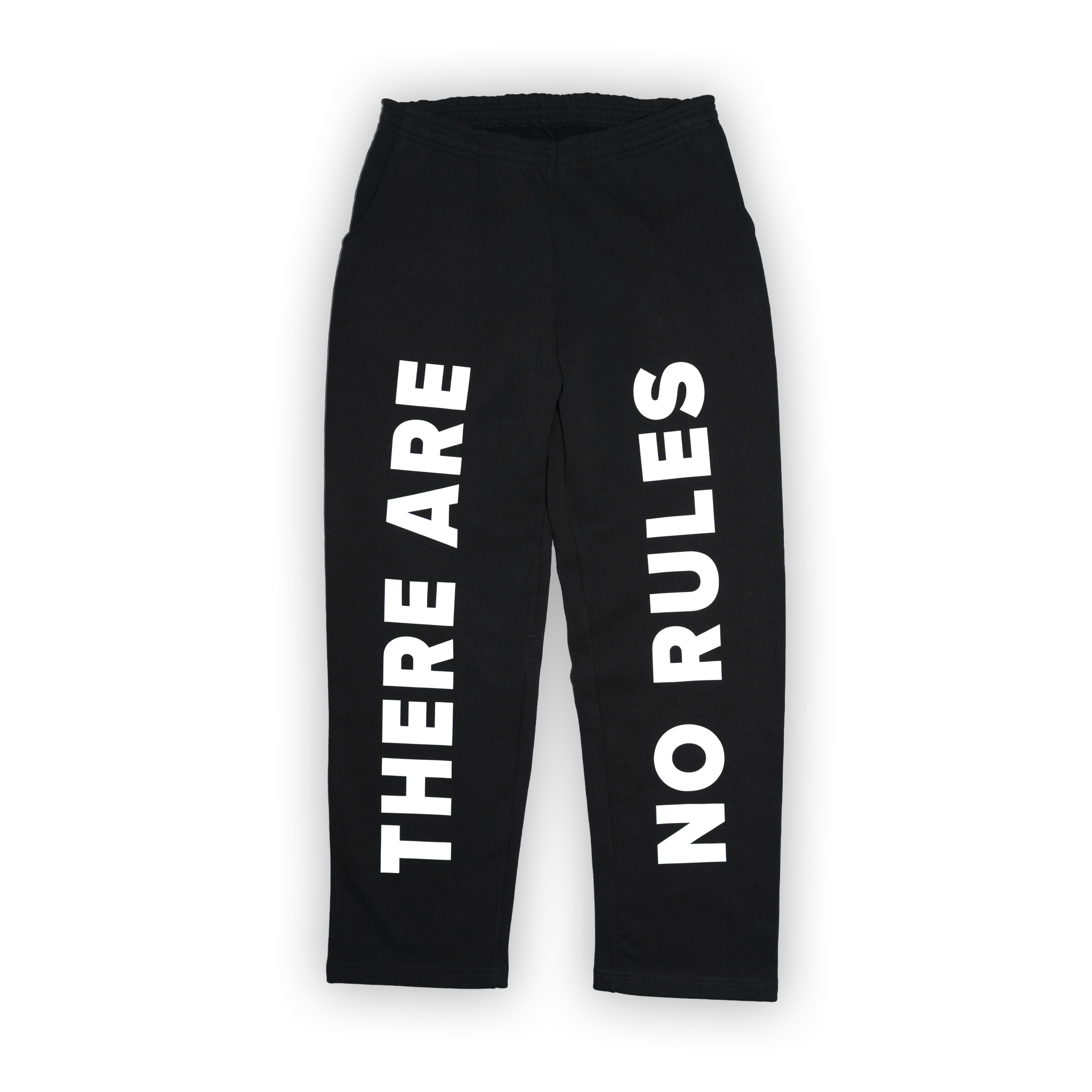 "No Rules" Black Sweatpants