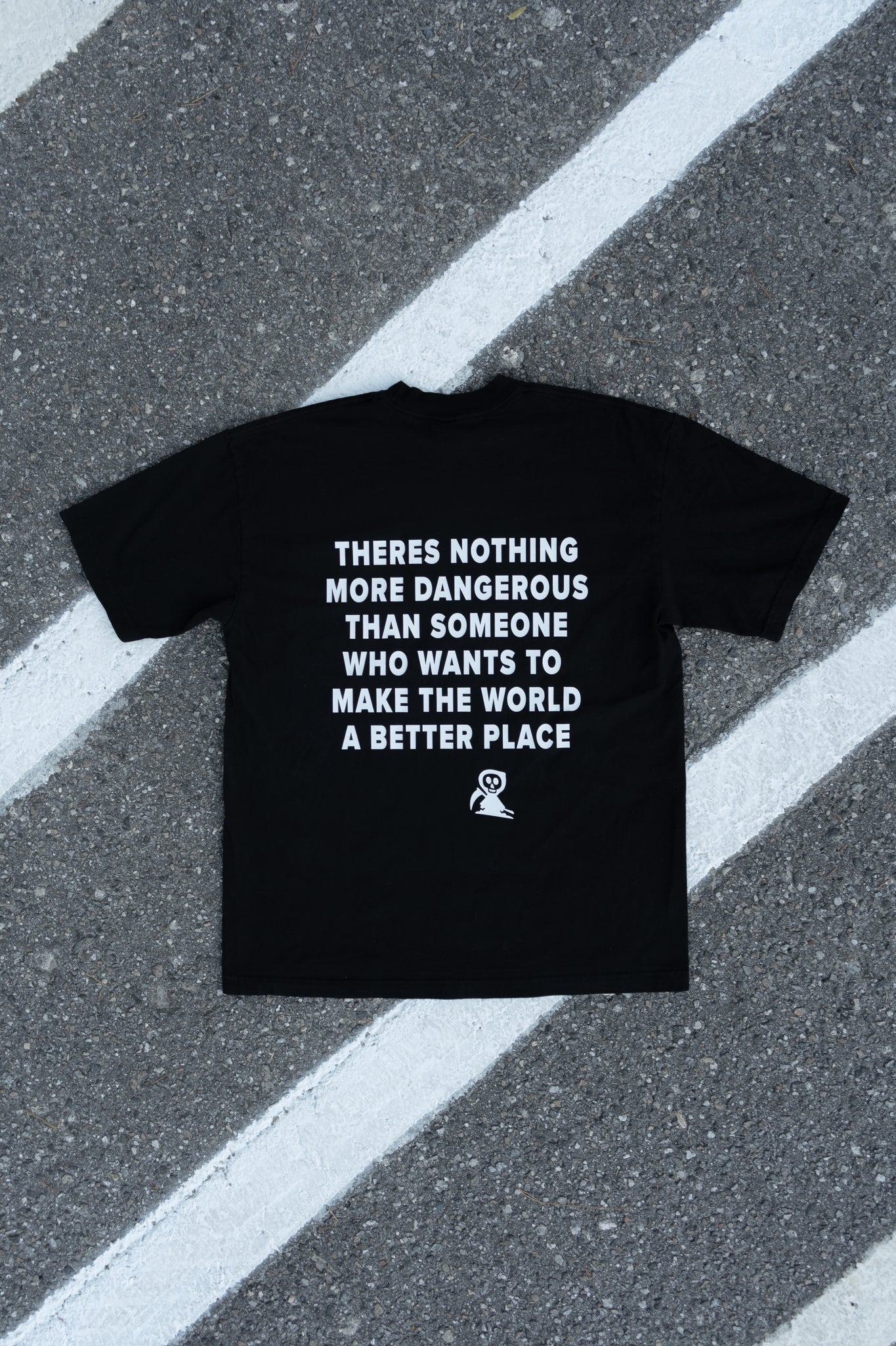"One Day We'll Be in Charge" Black Tee