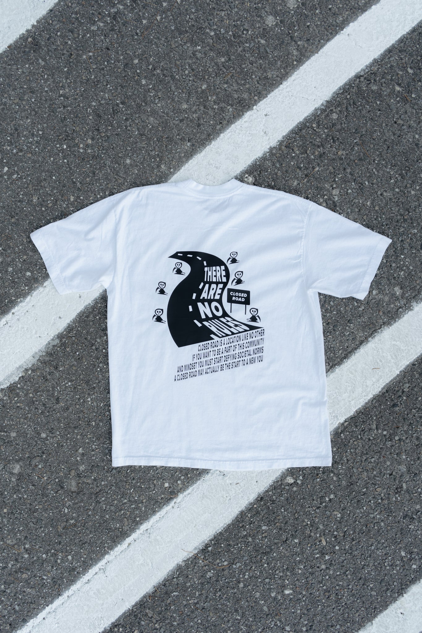 "Location" White Tee